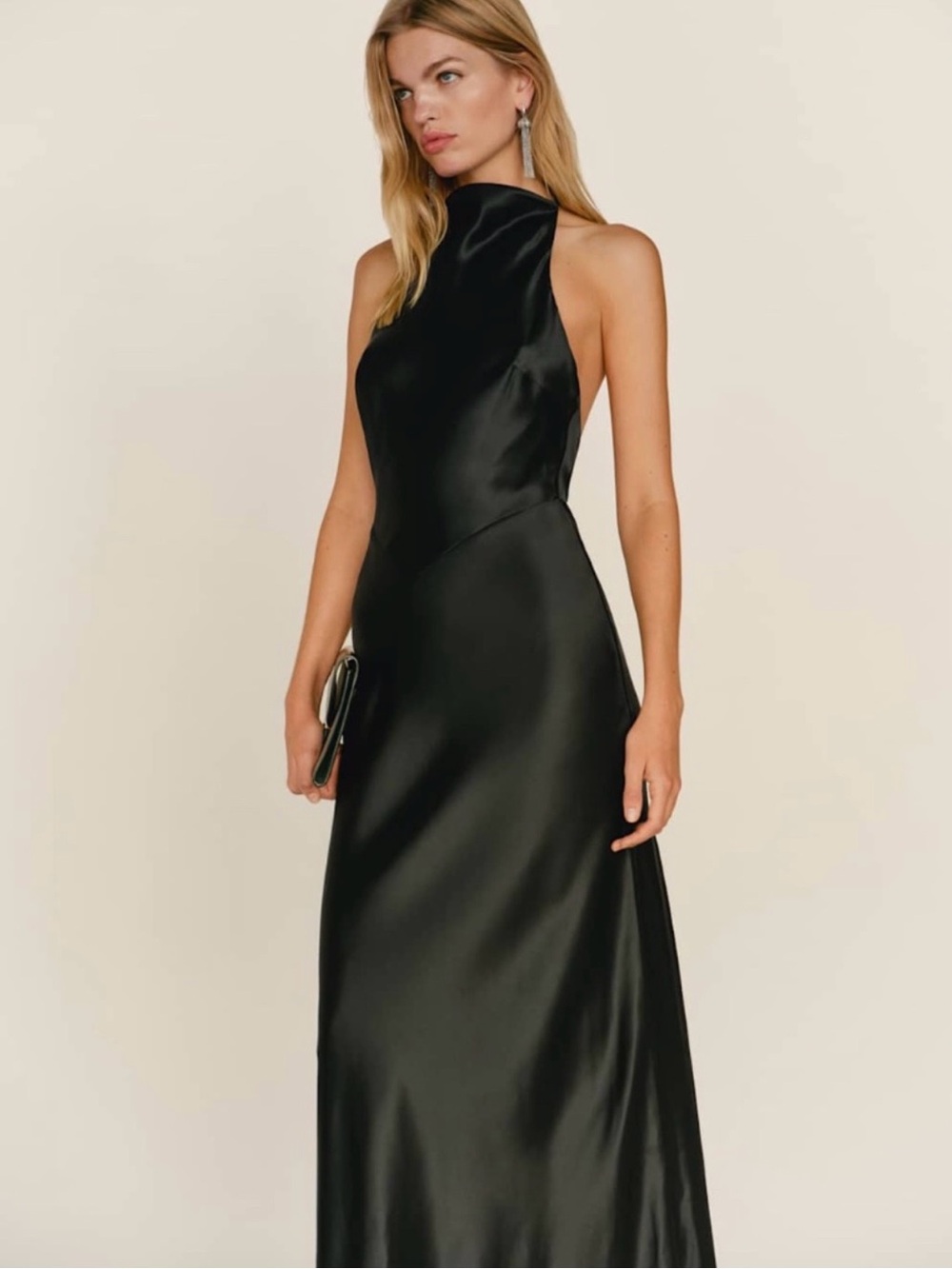 Reformation Bianca Silk Dress